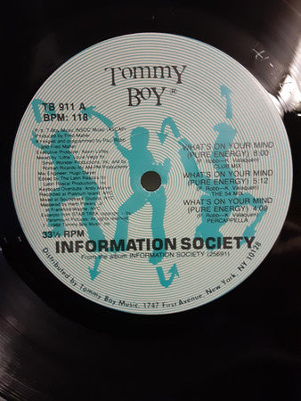 Information Society - What's On Your Mind (Pure Energy)
