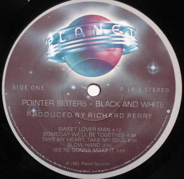 Pointer Sisters - Black & White