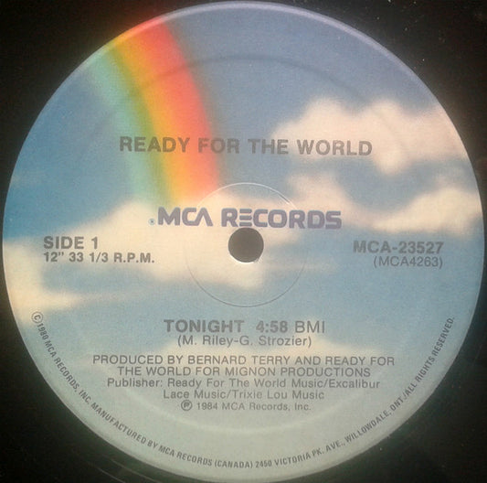 Ready For The World - Tonight