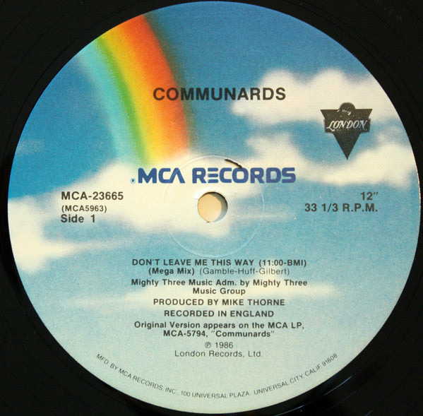 The Communards - Don't Leave Me This Way