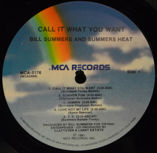 Bill Summers & Summers Heat - Call It What You Want