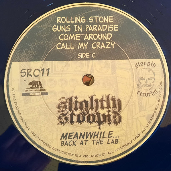 Meanwhile... Back At The Lab