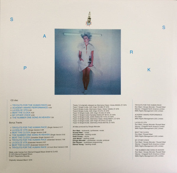 Sparks - No.1 In Heaven [BLUE LP + CD]