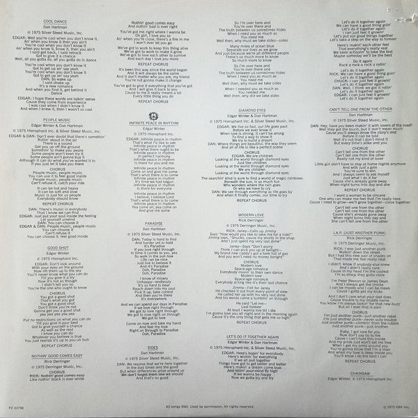 The Edgar Winter Group - The Edgar Winter Group With Rick Derringer