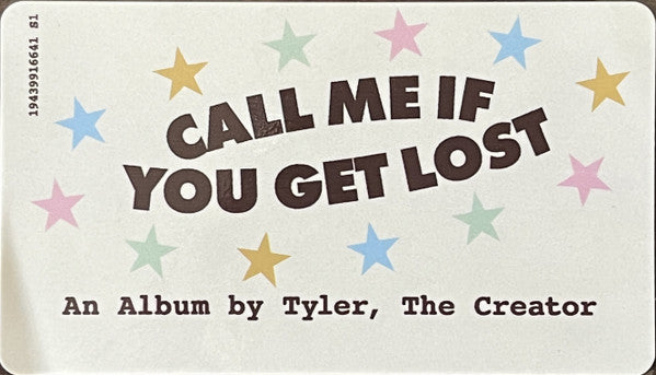 Tyler, The Creator - Call Me If You Get Lost