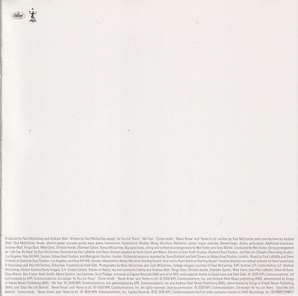 Paul McCartney - The Boys Of Dungeon Lane [WHITE VINYL]