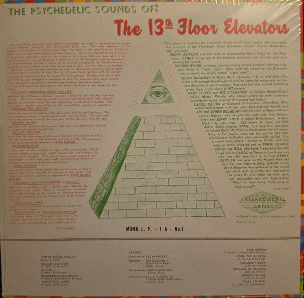 13th Floor Elevators - The Psychedelic Sounds Of The 13th Floor Elevators