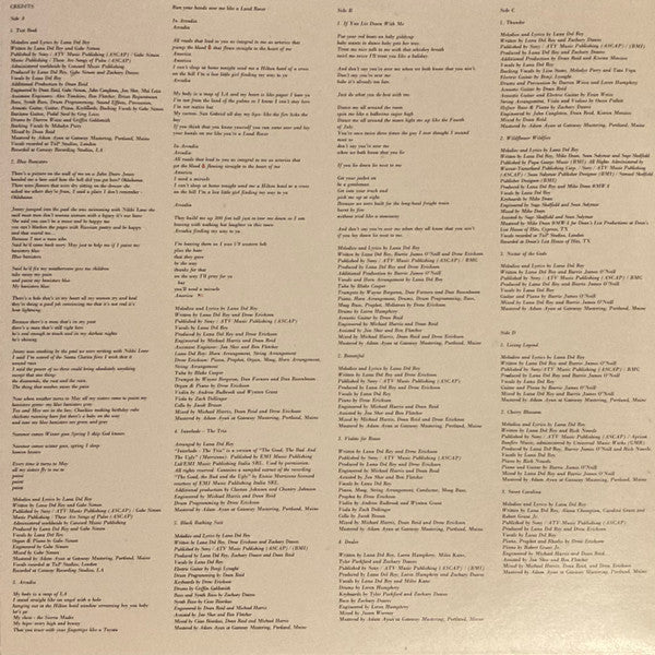 Lana Del Rey - Blue Banisters [WHITE VINYL]