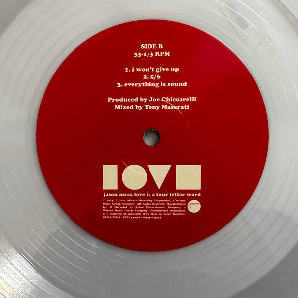Jason Mraz - Love Is A Four Letter Word