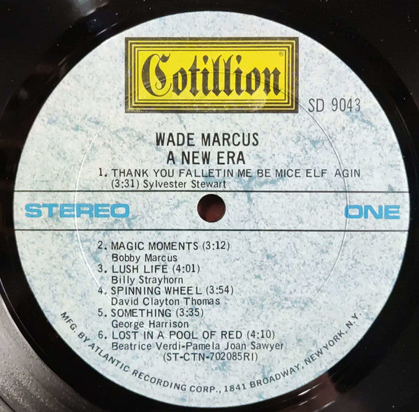 Wade Marcus - A New Era