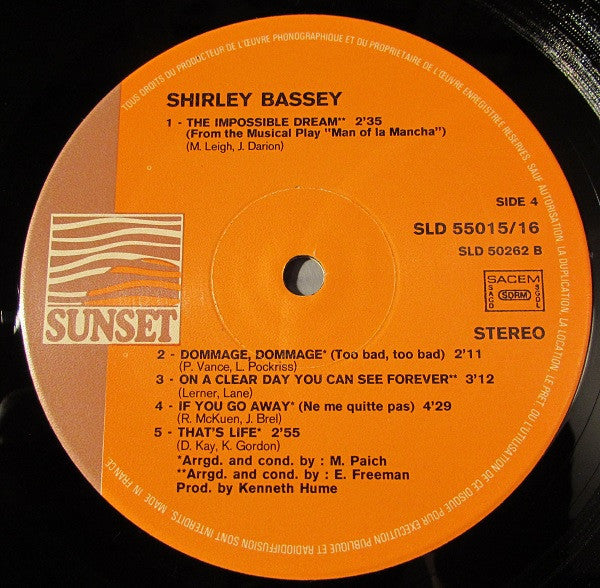 Shirley Bassey