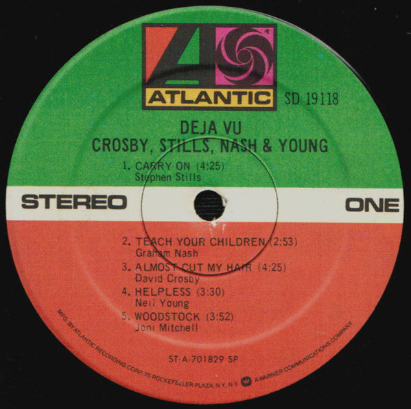 Crosby, Stills, Nash & Young - Déjà Vu