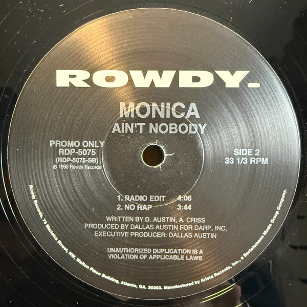 Monica - Ain't Nobody