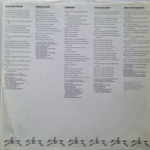 Stephen Stills - Thoroughfare Gap