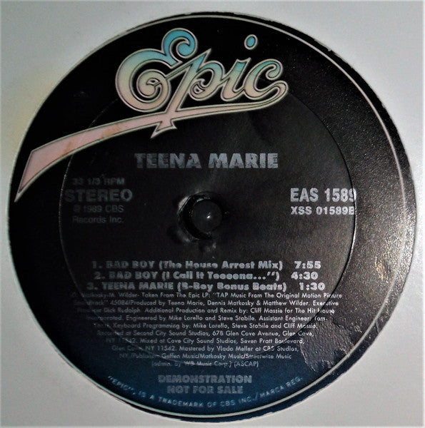 Teena Marie - Bad Boy