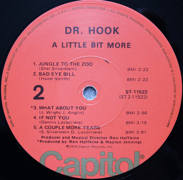 Dr. Hook - A Little Bit More