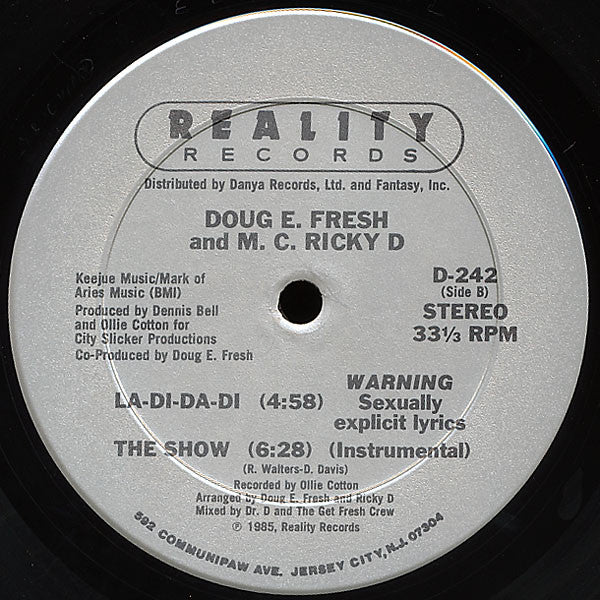 Doug E. Fresh And The Get Fresh Crew - The Show / La-Di-Da-Di