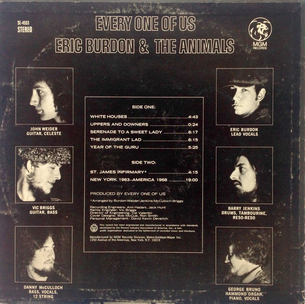 Eric Burdon & The Animals - Every One Of Us