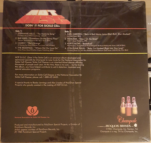 Various - Hot Disc - Doin' It For Sickle Cell