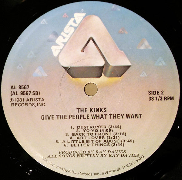 The Kinks - Give The People What They Want