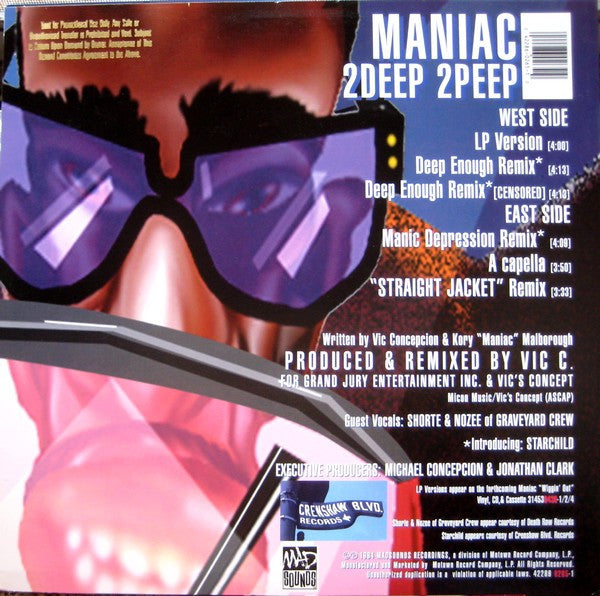 Maniac (7) - 2Deep 2Peep