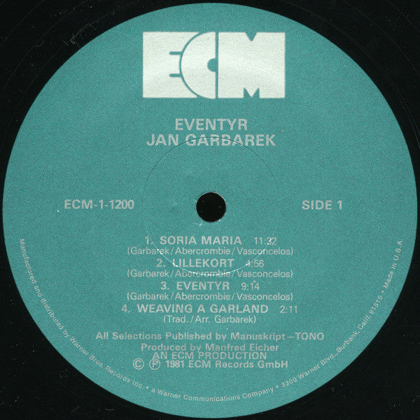 Jan Garbarek - Eventyr