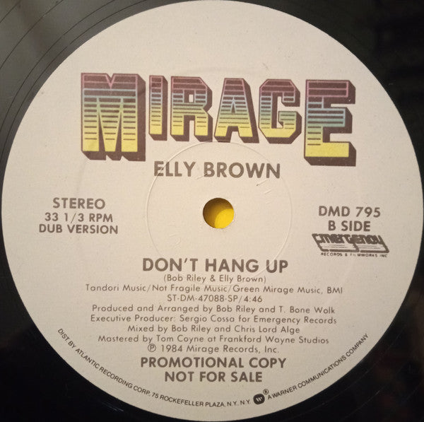 Elly Brown - Don't Hang Up