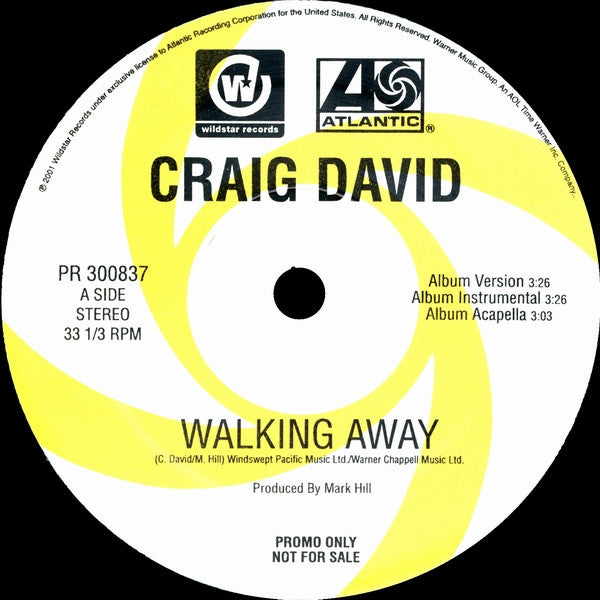 Craig David - Walking Away