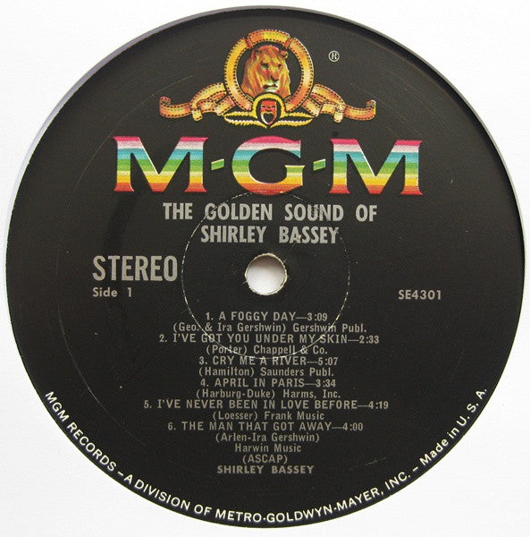 The Golden Sound Of Shirley Bassey