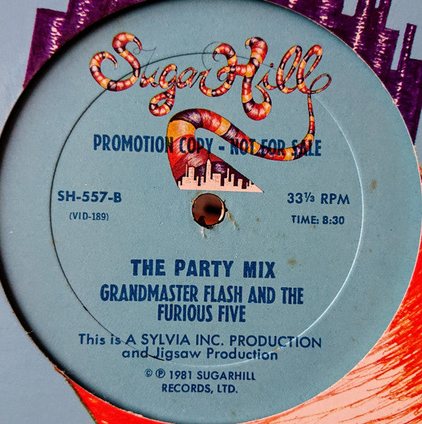 Grandmaster Flash - The Adventures Of Grandmaster Flash On The Wheels Of Steel / The Party Mix