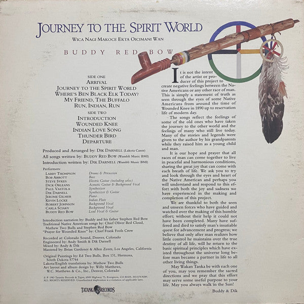 Buddy Red Bow - Journey To The Spirit World (Wica Nagi Makoce Ekta Oicimani Wan)