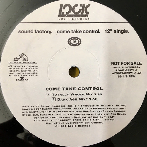 SoundFactory - Come Take Control