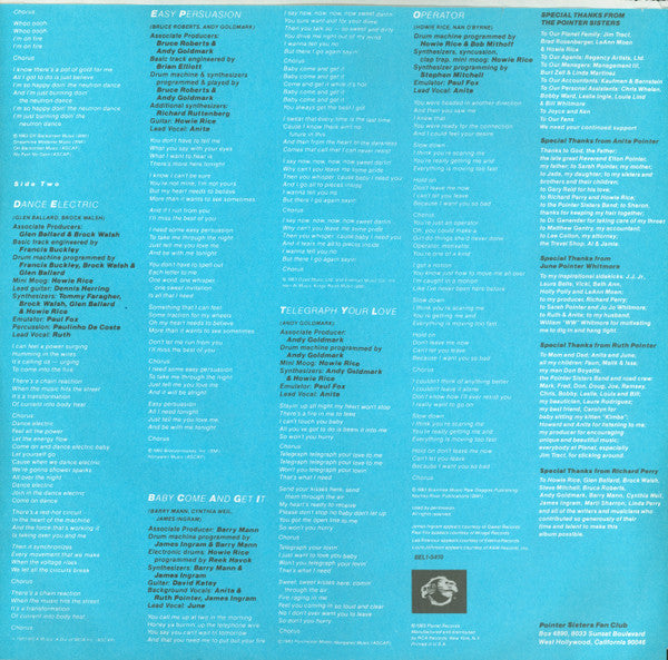 Pointer Sisters - Break Out