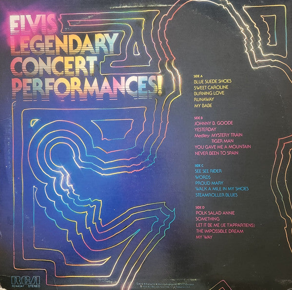 Elvis Presley - Elvis - Legendary Concert Performances!