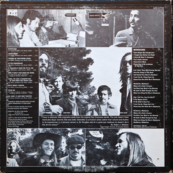 Sir Douglas Quintet - Mendocino