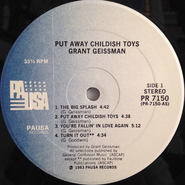 Put Away Childish Toys