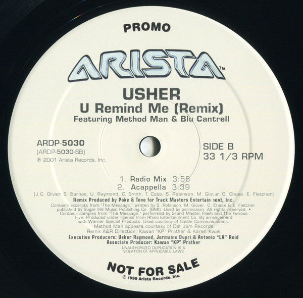 Usher - U Remind Me (Remix)