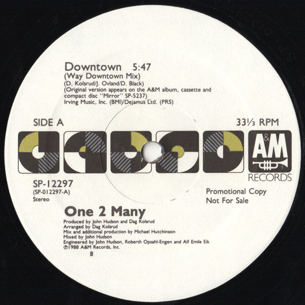One 2 Many - Downtown