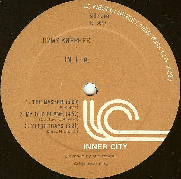 Jimmy Knepper Quintet - Jimmy Knepper In L.A.