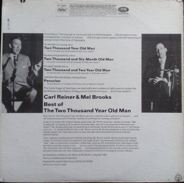 Carl Reiner & Mel Brooks - Best Of The Two Thousand Year Old Man