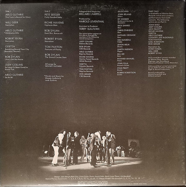 A Tribute To Woody Guthrie Part One