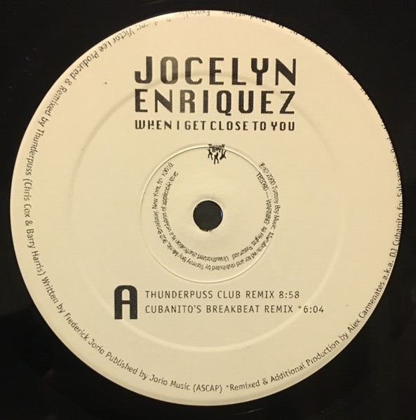 Jocelyn Enriquez - When I Get Close To You