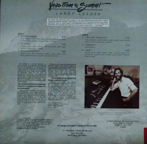 Larry Leeder - Views From The Summit