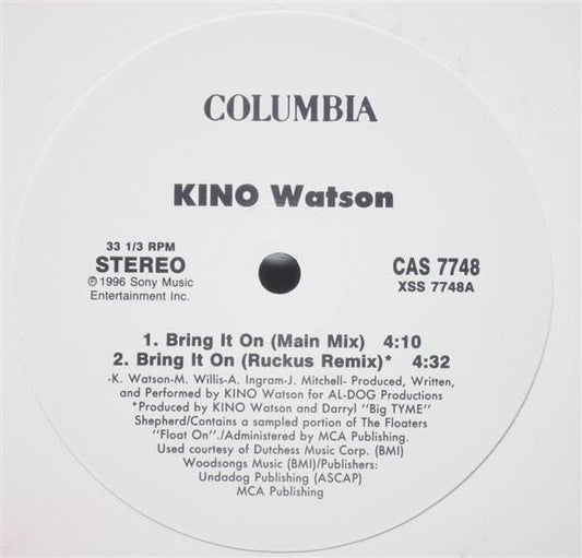 Kino Watson - Bring It On