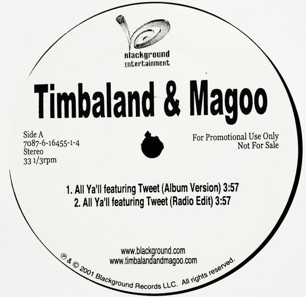 Timbaland & Magoo - All Ya'll