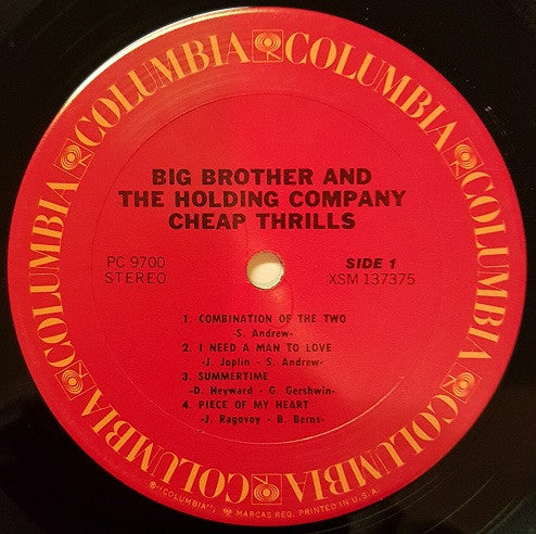 Big Brother & The Holding Company - Cheap Thrills