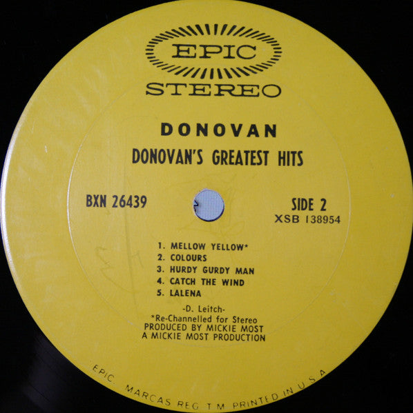Donovan - Donovan's Greatest Hits