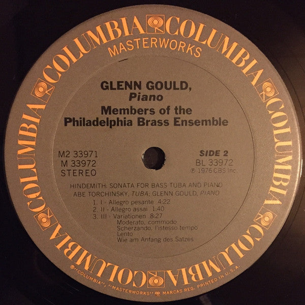 Glenn Gould - The Complete Sonatas For Brass And Piano