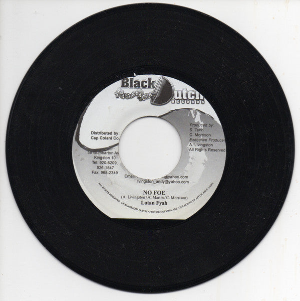 Lutan Fyah - No Foe