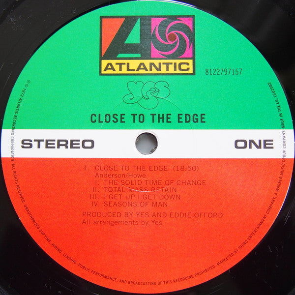 Yes - Close To The Edge